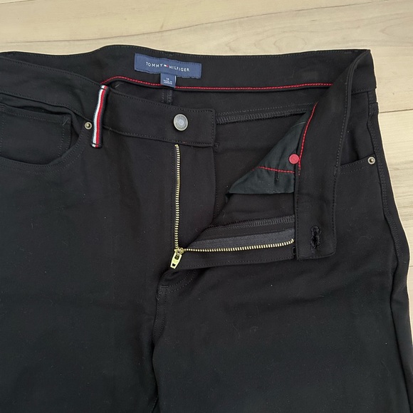 Tommy Hilfiger Black Stretchy Pants Size 14 - Picture 8 of 16